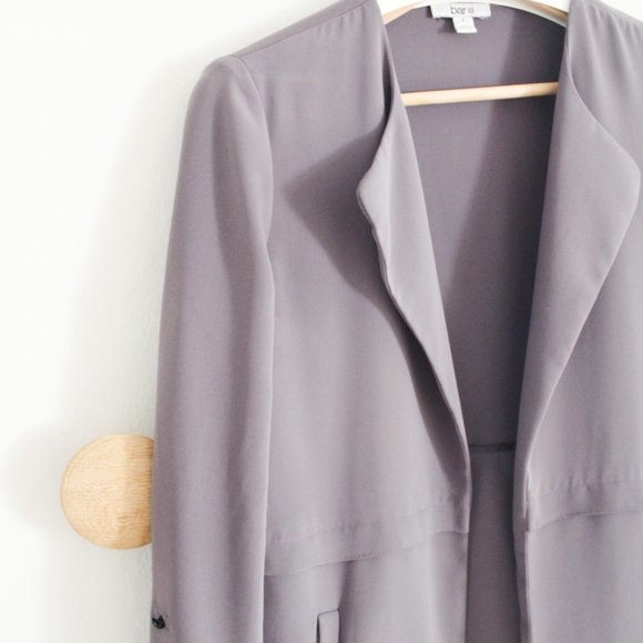 Nordstrom x Bar III Long Line Open Blazer Cardigan with Pockets - SMALL - Picture 3 of 5